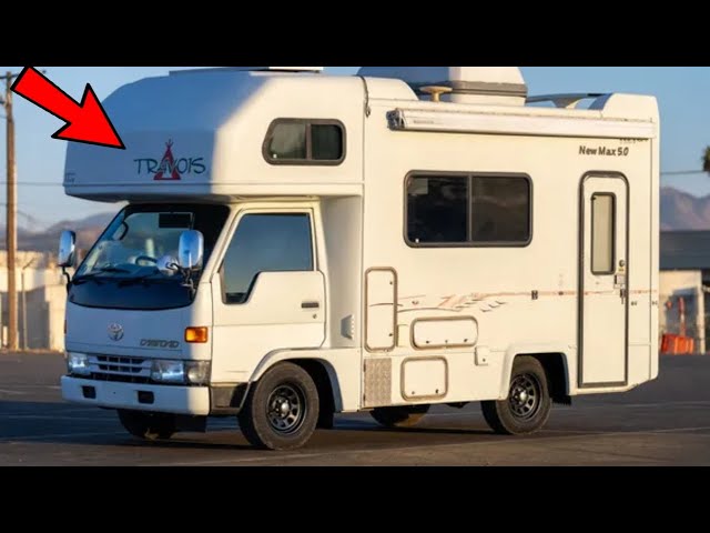 Why People Are IMPORTING 26-Year-Old Japanese Motorhomes
