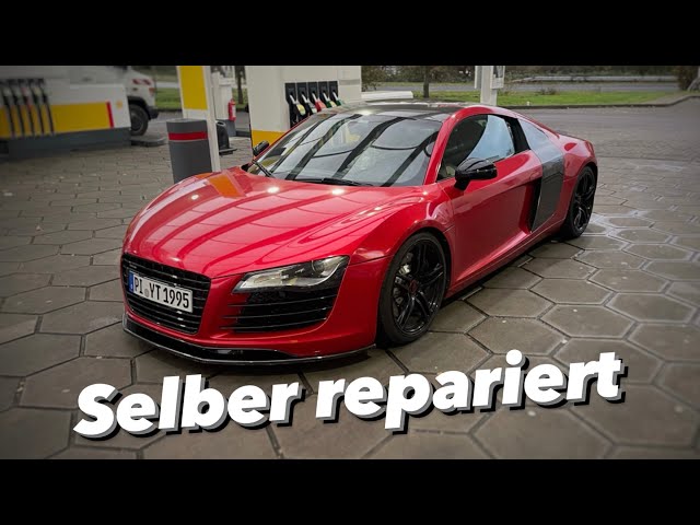 Erste FAHRT mit dem günstig reparierten R8