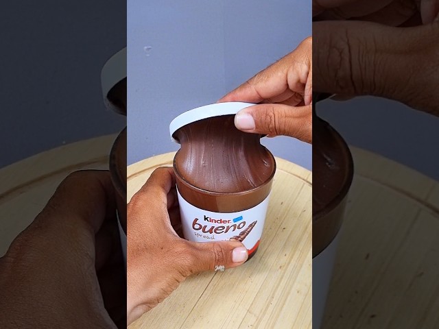 How To Open Kinder Bueno Chocolate Spread
