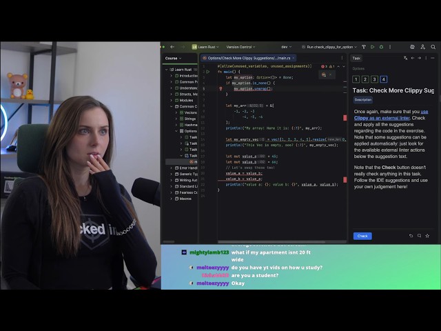 Rust: Learning Vectors, Strings & HashMaps with @JetBrainsTV Academy