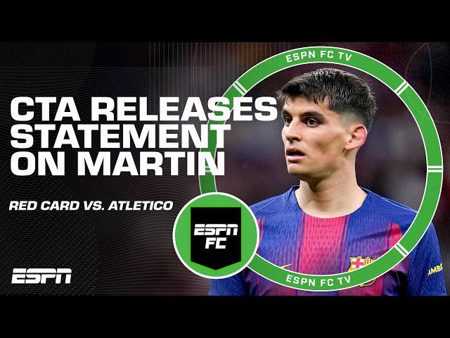 Ale Moreno says CTA is WRONG for stating Gerard Martin's red card should have stood | ESPN FC