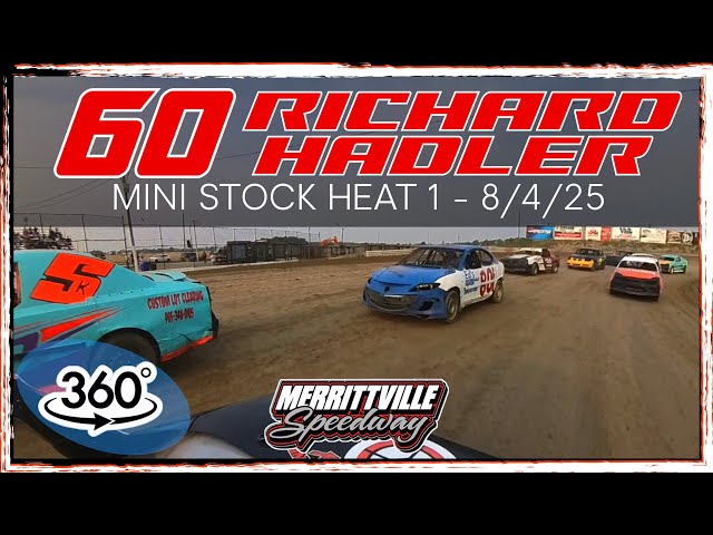 8/4/25 360 VIDEO insta360x3 Mini stock HEAT 1 ON BOARD with RICHARD HADLER