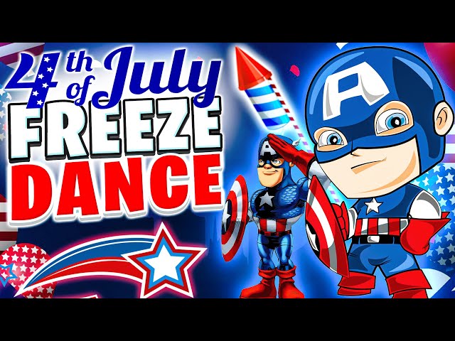 4th of July Brain Break | Freeze Dance | Just Dance |  Brain Breaks for kids | Danny Go