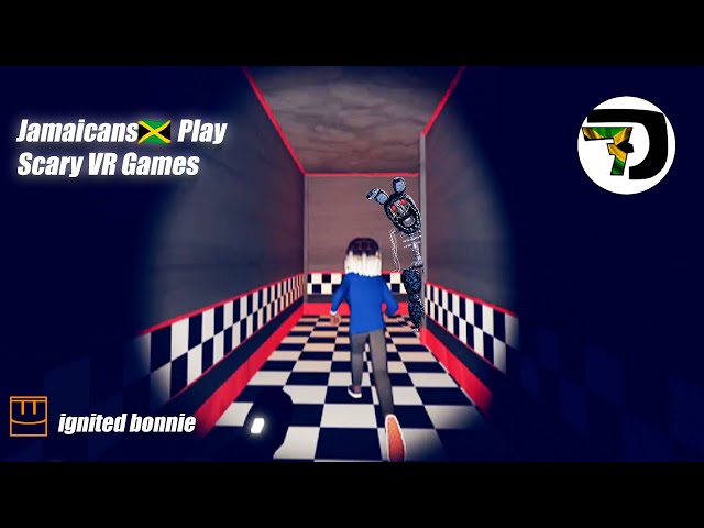 JAMAICANS PLAY'S VR SCARY GAMES!!!😱 (REC ROOM) (IGNITED BONNIE)