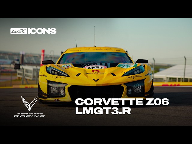 The Corvette With A Deadly Sting : Corvette Z06 LMGT3.R 🐝 | WEC ICONS