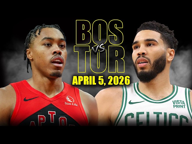 Boston Celtics vs Toronto Raptors Full Game Highlights – April 5, 2026 | NBA Season