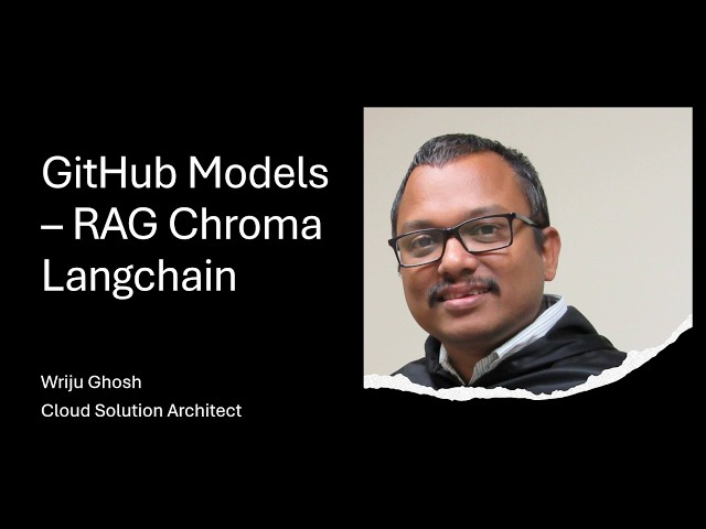 05 GitHub Model - RAG with Chroma CSV using Langchain