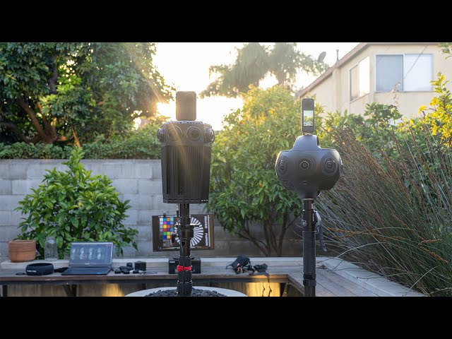 This is a 360° YouTube Shorts: Meta Four vs Insta360 Titan vs Qoocam 3 Ultra