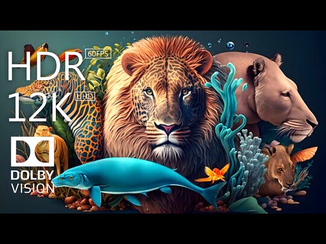 Stunting Wildlife: Breathtaking 12K HDR 60FPS Dolby Vision Showcase