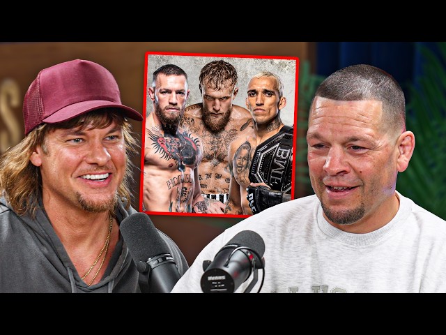 Nate Diaz on His UFC Future and Possible Opponents Conor McGregor, Jake Paul and Charles Oliveira
