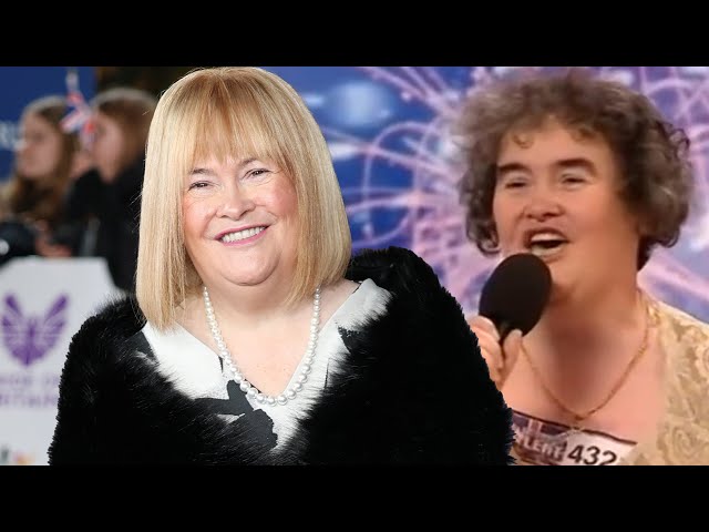 Susan Boyle Looks Unrecognizable With NEW Blonde Look!