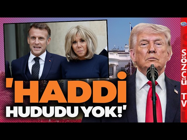 Trump has gone berserk! He attacked Macron's private life! Ekrem Açıkel fumed like this.