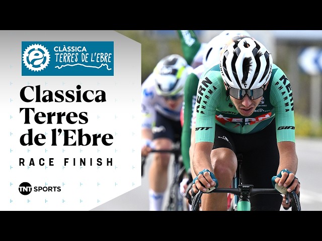 WHAT A FINISH! 🍿 | Men's Elite 2026 Classica Terres de l'Ebre Final KM's | TNT Sports Cycling