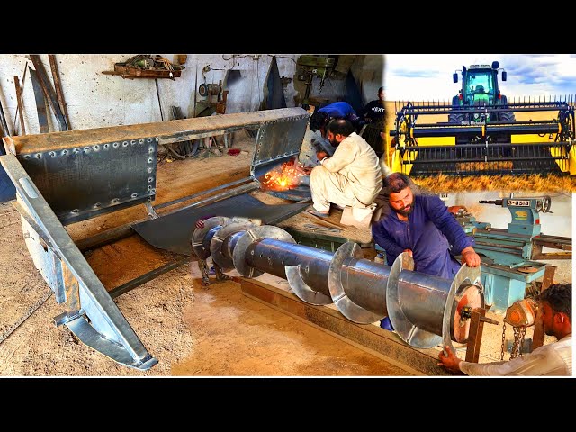 Manufacturing process of New Holland Combine Harvester Machine Cutter.