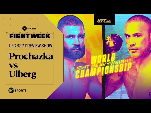 #UFC327 Preview Show: Jiri Prochazka vs. Carlos Ulberg 🏆 Featuring Michael Bisping 🎥