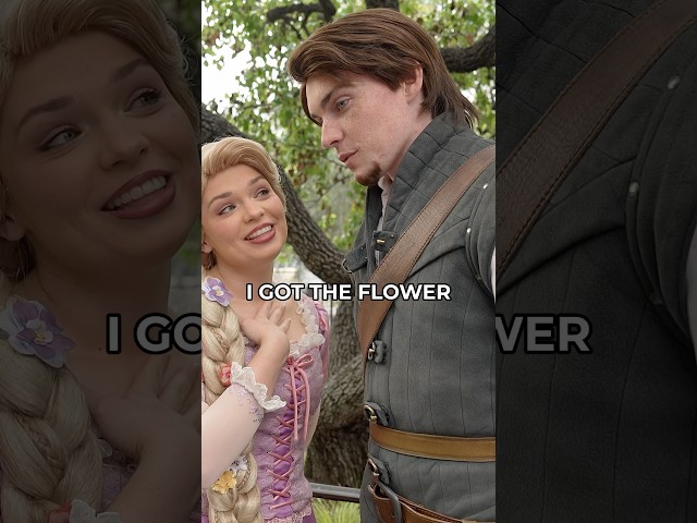 Rapunzel & Flynn: The Cutest Couple Ever! 💖✨ #rapunzel #flynnrider #disneyland