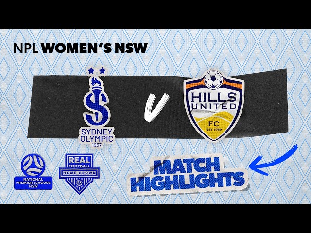 NPL Women's NSW Round 4 Highlights – Sydney Olympic v Hills United