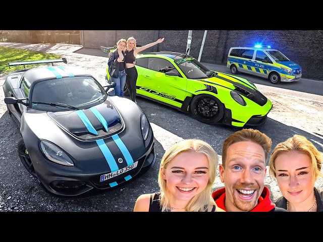 Ihr SPORTWAGEN ist FERTIG! Plötzlich POLIZEI vor Ort
