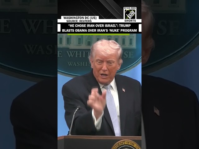 “He chose Iran over Israel”: Trump blasts Ex-US President Obama over Iran’s ‘nuke’ program