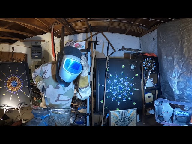 Fancy blade from junk $0 p2 VR 360 how to build DIY