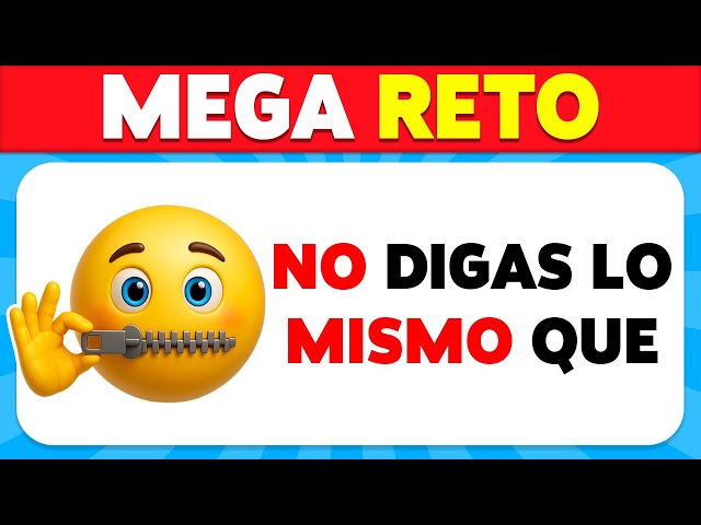 Don't Say the Same Thing as Me 🤔 MEGA CHALLENGE 🔥🚩