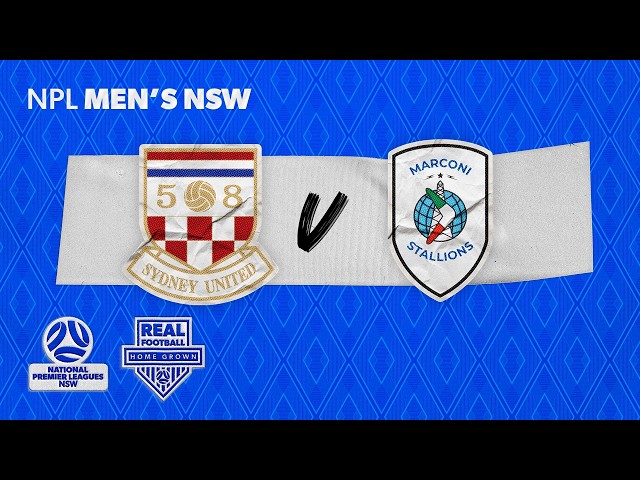NPL Men's NSW - Sydney United 58 FC v Marconi Stallions FC