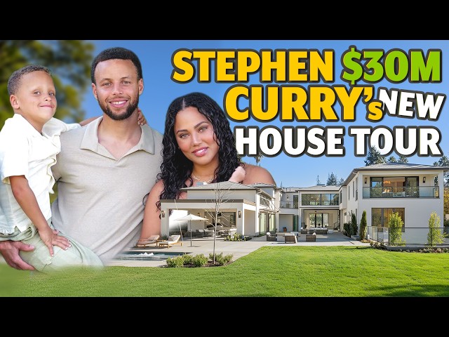 Stephen Curry's New $30M Atherton Mansion Tour (The Richest Town in America!) | 2026