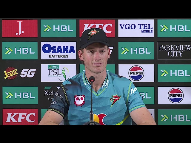 Dian Forrester Press Conference | Rawalpindiz vs Islamabad United | Match 12 | HBL PSL 11 | MZB1K