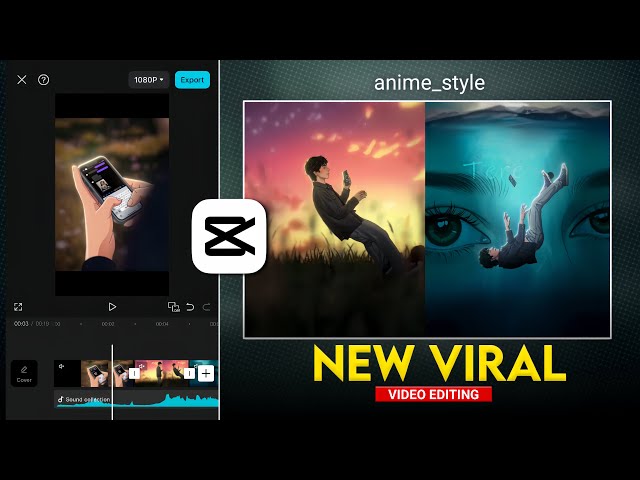 Instagram New Viral Under water ( anime-style ) Video Editing | Step by step Full Tutorial 