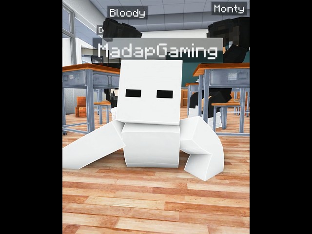 Minecraft School Bully Gone Wrong 🤯 #minecraft #shorts