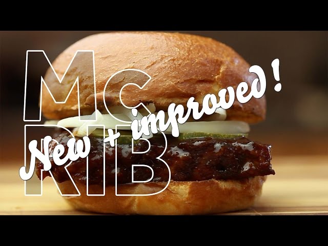 Step Aside, McRib Sandwich: Ribby McRibface Just Stole Your Glory