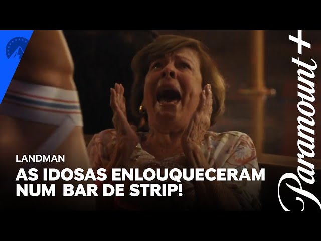 Os idosos do asilo ganharam uma dia ESPECIAL! | Landman | Paramount Plus Brasil