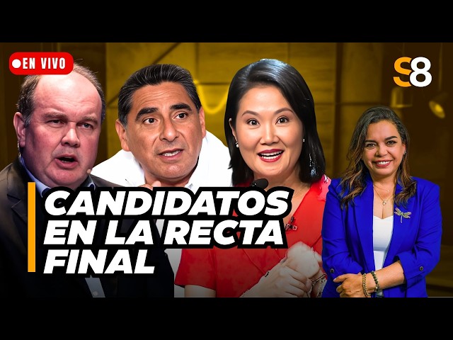 🟡 ELECCIONES PERÚ 2026: CANDIDATOS EN LA RECTA FINAL |  Siempre a las ocho | #FEEG2026