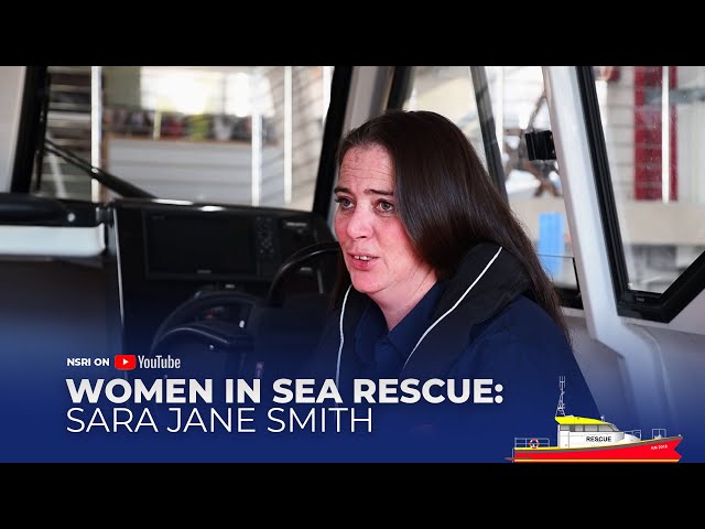 Women in Sea Rescue | Sara Jane Smith | August is Women's Month