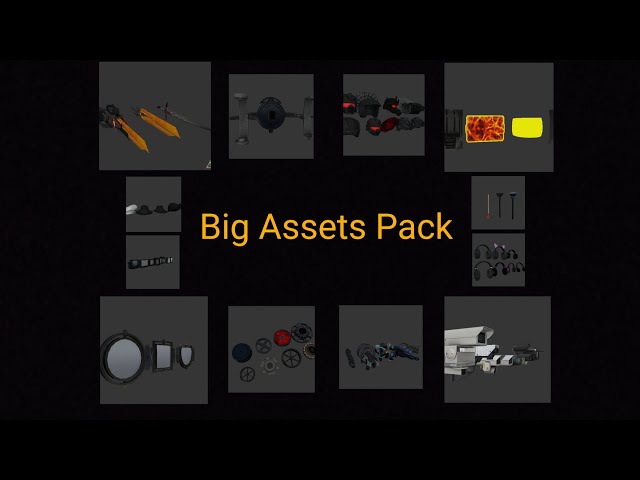 Big Assets Pack for Prisma3d