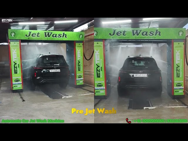 5 Minute Me Car Wash! 😱 Automatic Jet Wash Machine Full Demo www.ezytekclean.com | M: +91-9821491403