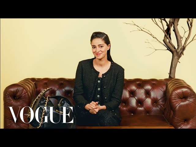 Inside Ananya Panday's Chanel 25 Handbag | Vogue India