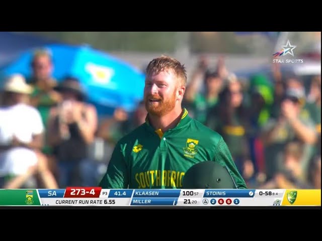 SA v AUS 4th ODI | Klassy Klaasen's Incredible 174 off 83 | Highlights