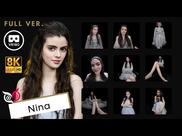 【Preview】Model - Nina 8K 3D VR180 ASMR