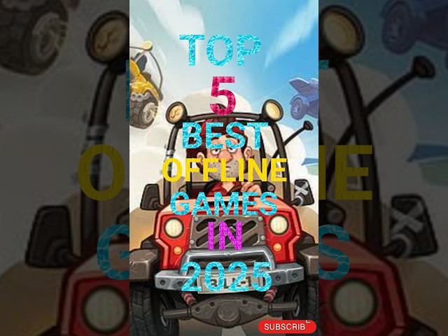 Top 5 best offline games in 2025#shorts #top5 #games