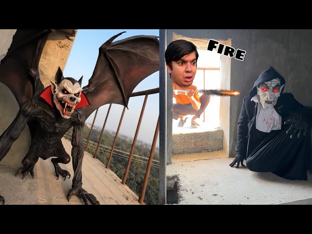 VAMPIRE Ko Gun Sy Fire Mar Di 😱 Dr Kr Bhag Gea 😨