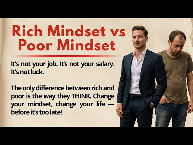 Rich Mindset vs Poor Mindset – The Truth About Success 🔥 | Motivational English Story