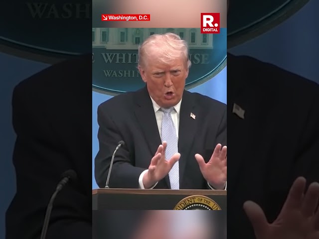 Trump Hits Out at NYT Journalist During Press Conference