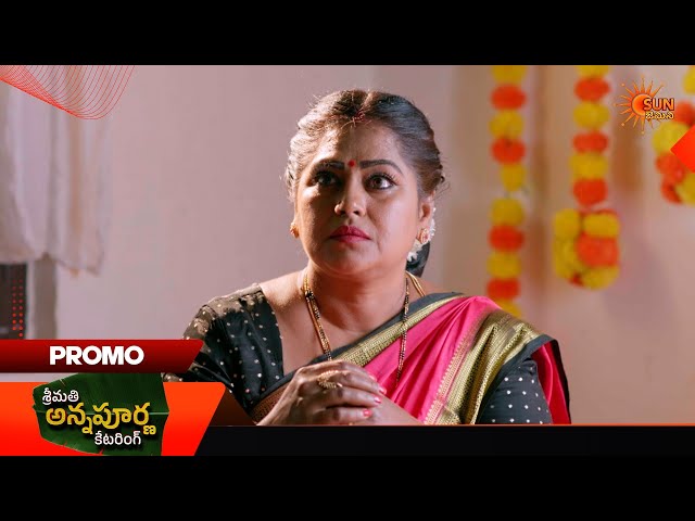 Srimati Annapurna Catering - Promo | 06 Apr 2026 | Telugu Serial | Sun Gemini