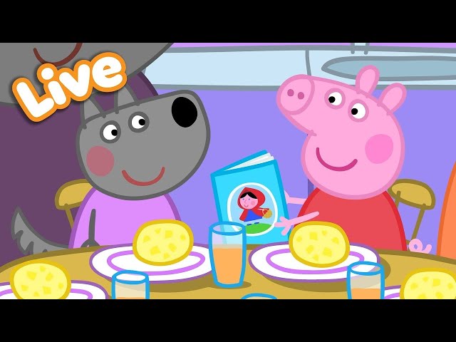 🔴 LIVE 24/7: Peppa Pig's Playtime Fun! 🌈🐷 | Peppa Pig's Pretend Play | FULL EPISODES