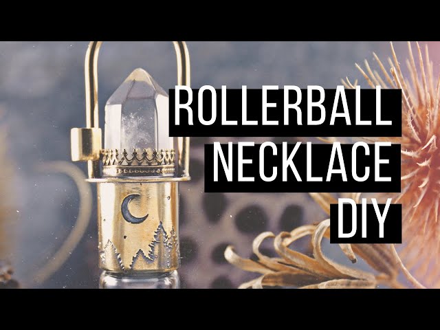Rollerball Necklace DIY | Bead and Bones