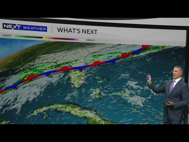 Heavy rain and storms set to soak South Florida | NEXT Weather Forecast