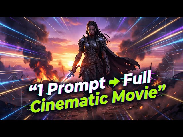 Create a Full Cinematic Sequence with just 1 Prompt | Higgsfield Cinema Studio