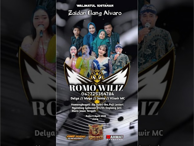 🔴LIVE Cs.ROMO WILIS MSC • KHITAN ''ZAIDAN ELANG.A'' PTRA.BPK.SUKRI - Dk.NGEMBAG GABUSAN • ANS AUDIO