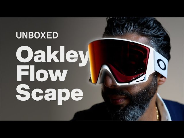 Oakley Flow Scape Snow Goggle Unboxing & First Look